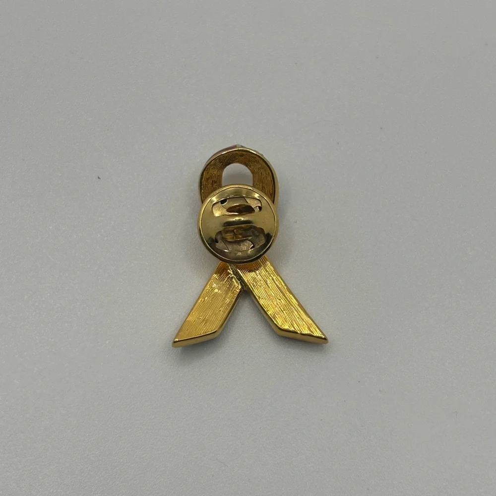 U.S.A Red White and‎ Blue Stars Ribbon Pin Patriot Brooch